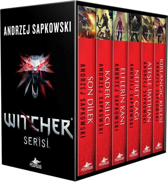 The Witcher Serisi 6 Kitap Takım  Kutulu Özel Set