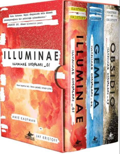 İlluminae Dosyaları Serisi Kutulu Set Ciltli 3 Kitap