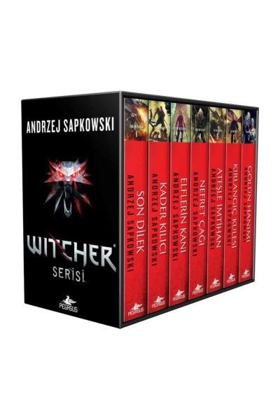 The Witcher Serisi Kutulu  7 Kitap Takım