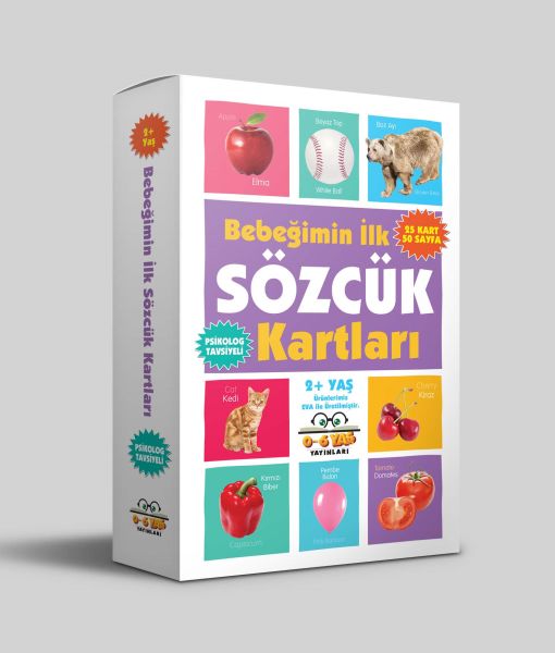 Bebeğimin İlk Sözcük Kartları 2+ Yaş