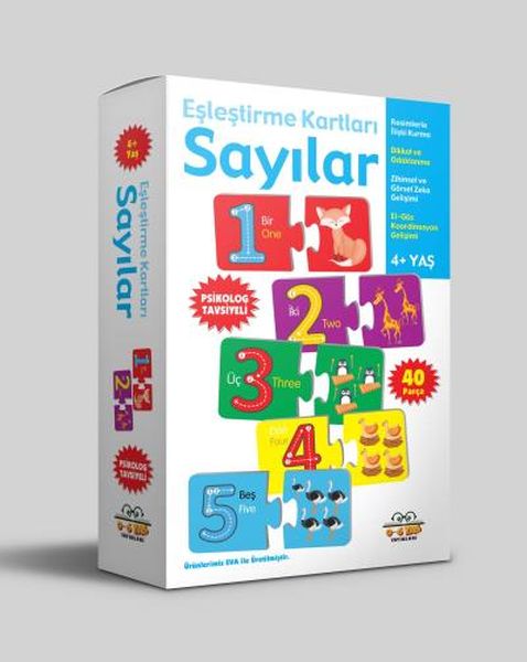 Eşleştirme Kartları Sayılar