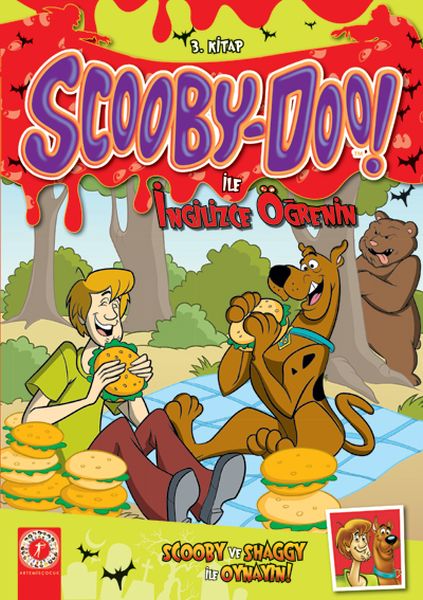 Scooby Doo İle İngilizce Öğrenin 3 Kitap