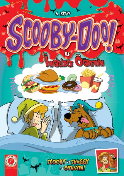 Scooby Doo İle İngilizce Öğrenin 6 Kitap