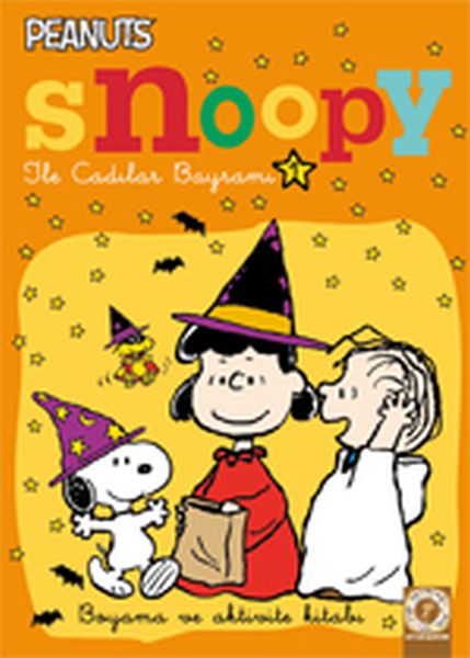 Snoopy ile Cadılar Bayramı 1  Boyama ve Aktivite Kitabı