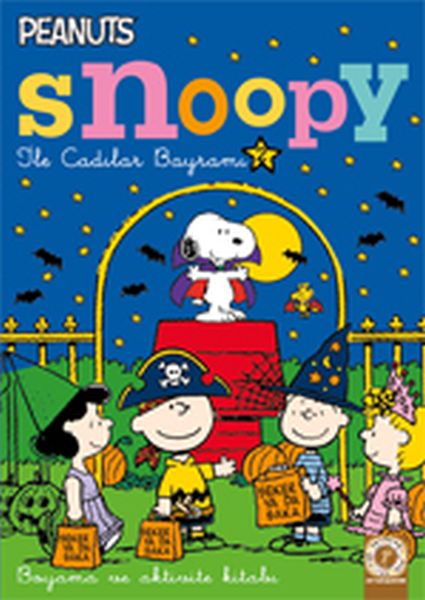 Snoopy ile Cadılar Bayramı 2  Boyama ve Aktivite Kitabı