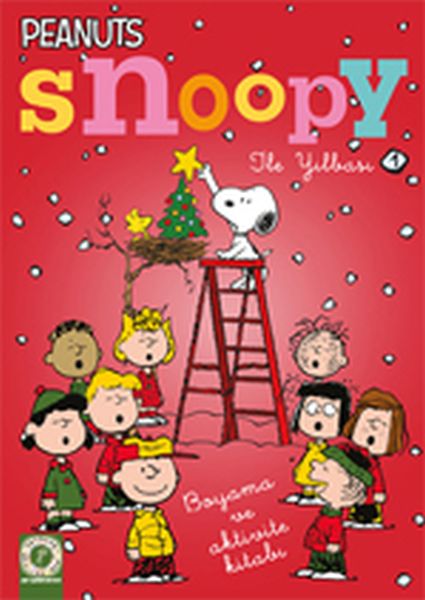 Snoopy ile Yılbaşı 1  Boyama ve Aktivite Kitabı