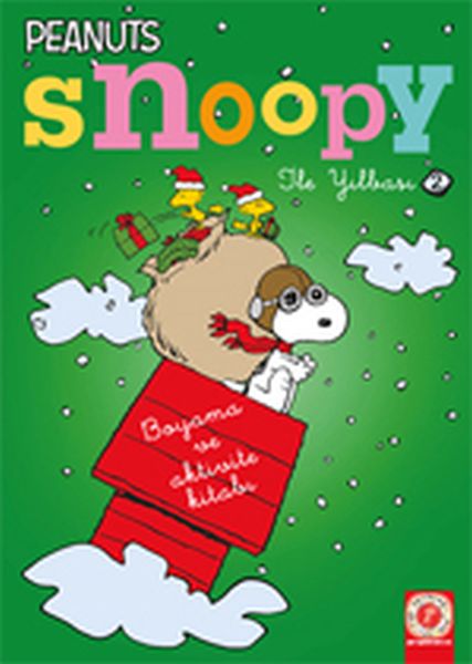 Snoopy ile Yılbaşı 2  Boyama ve Aktivite Kitabı