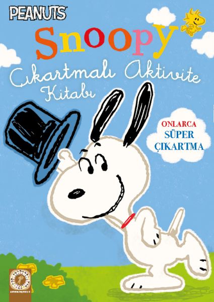 Snoopy  Çıkartmalı Aktivite Kitabı