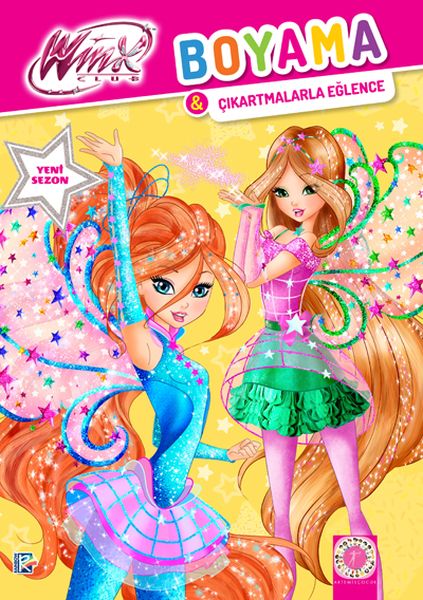 Winx Club  Boyama ve Çıkarmalarla Eğlence