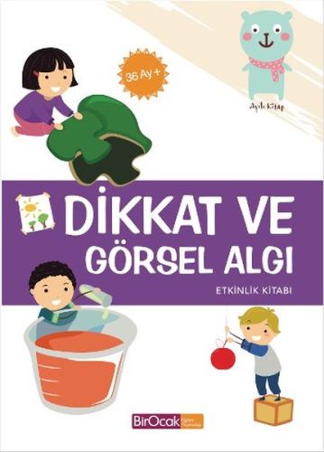 Dikkat ve Görsel Algı Etkinlik Kitabı 36 Ay