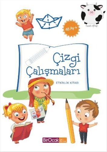 Çizgi Çalışmaları Etkinlik Kitabı 48 Ay