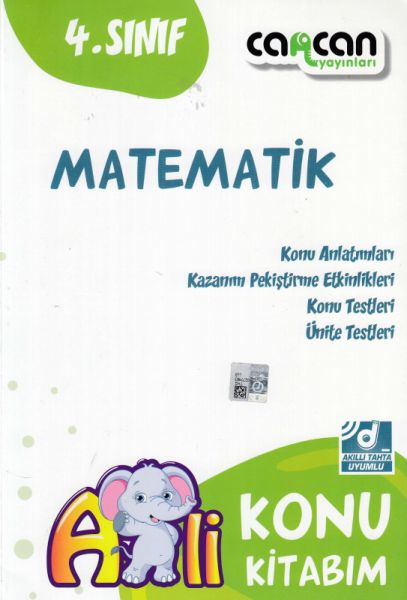 Cancan 4 Sınıf Matematik Afilli Konu Kitabım Yeni