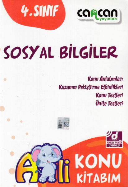 Cancan 4 Sınıf Sosyal Bilgiler Afilli Konu Kitabım Yeni