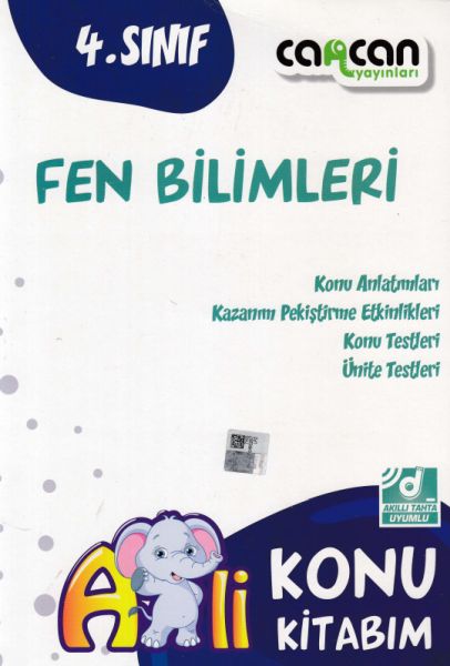 Cancan 4 Sınıf Fen Bilimleri Afilli Konu Kitabım Yeni