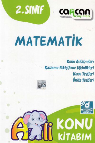 Cancan 2 Sınıf Matematik Afilli Konu Kitabım Yeni