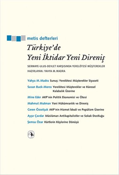 Türkiye’de Yeni İktidar Yeni Direniş  SermayeUlusDevlet Karşısında  Yerelötesi Müşterekler