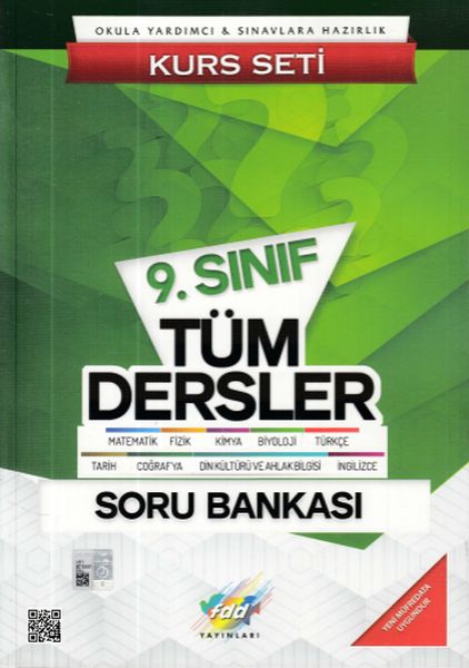 FDD 9 Sınıf Tüm Dersler Soru Bankası Kurs Seti Yeni