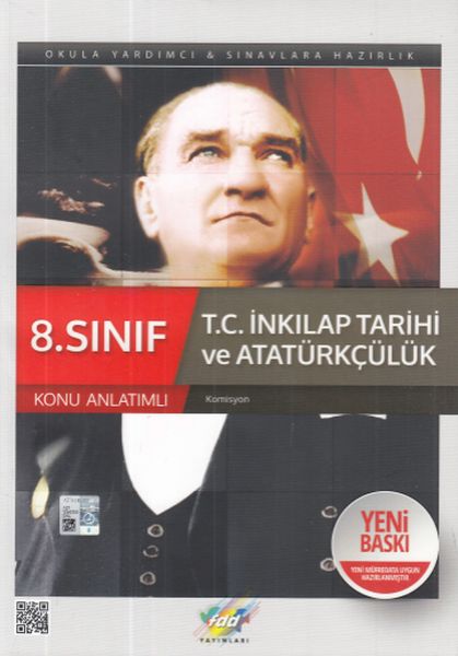 FDD 8 Sınıf TC İnkılap Tarihi ve Atatürkçülük Konu Anlatımlı Yeni