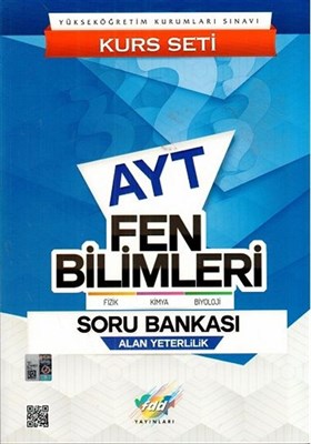 FDD AYT Fen Bilimleri Kurs Seti Soru Bankası Yeni