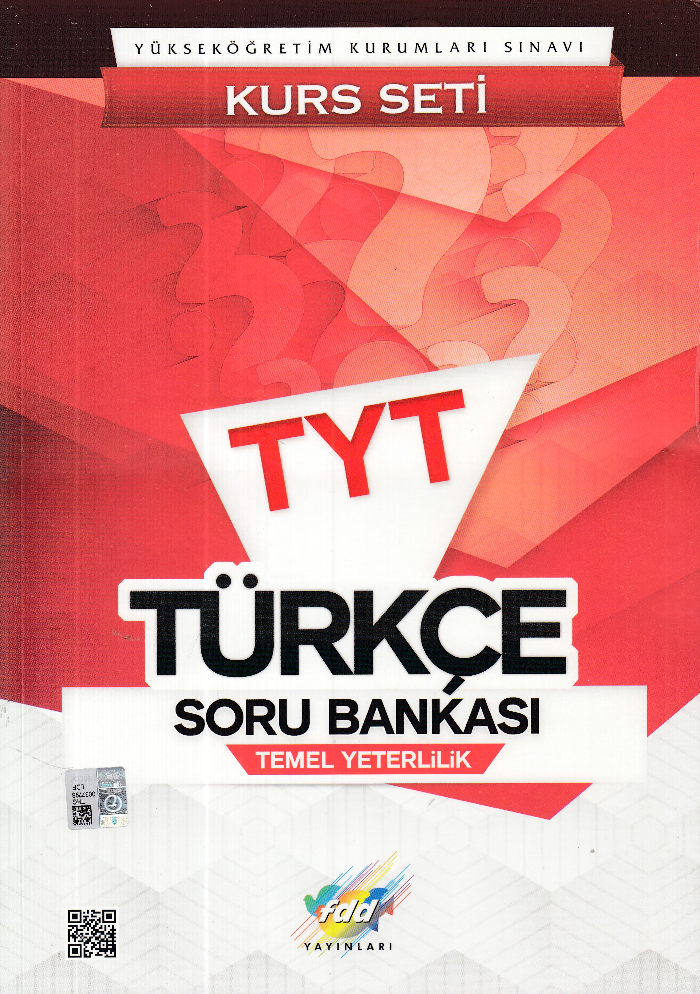 FDD TYT Türkçe Kurs Seti Soru Bankası Yeni