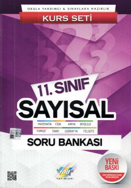 FDD 11Sınıf Sayısal Soru Bankası Kurs Seti Yeni