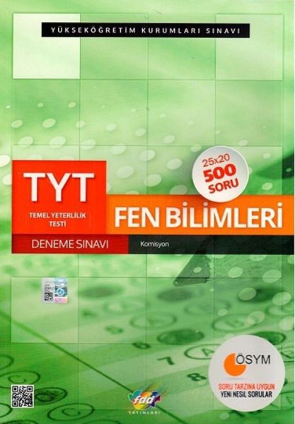 FDD TYT Fen Bilimleri Deneme Sınavı Yeni