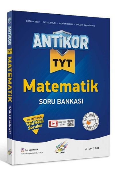 FDD TYT Antikor Matematik Soru Bankası Yeni