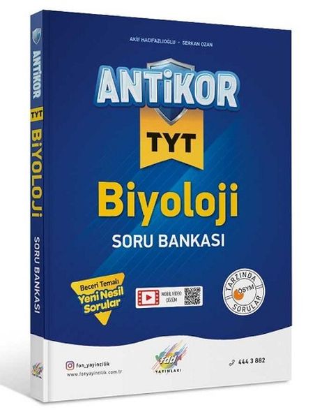 FDD TYT Antikor Biyoloji Soru Bankası Yeni