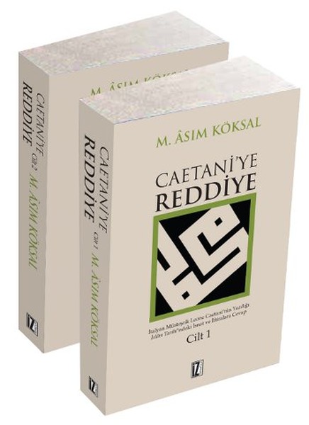 Caetaniye Reddiye 2 Kitap Takım