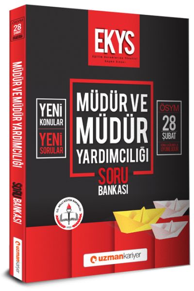 Uzman Kariyer Müdür ve Müdür Yardımcılığı Soru Bankası(Yeni)