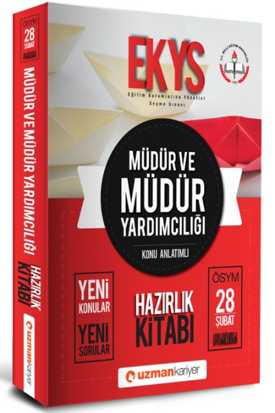 Uzman Kariyer Müdür ve Müdür Yardımcılığı Hazırlık Kitabı (Yeni)