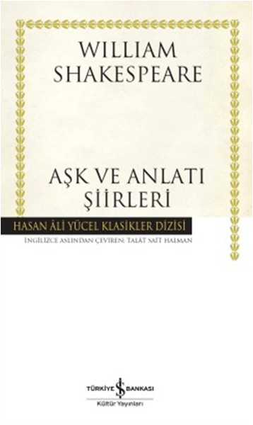 Aşk ve Anlatı Şiirleri  Hasan Ali Yücel Klasikleri Ciltli