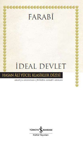 İdeal Devlet  Hasan Ali Yücel Klasikleri Ciltli