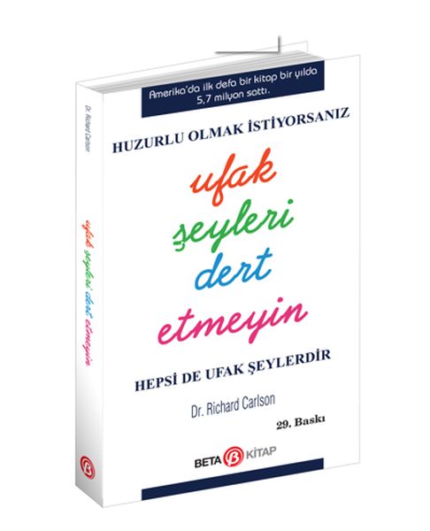 Huzurlu Olmak İçin Ufak Şeyleri Dert Etmeyin Cep Boy