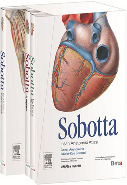 Sobotta İnsan Anatomisi Atlası 3 Cilt