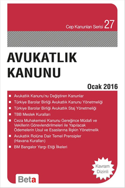 Avukatlık Kanunu