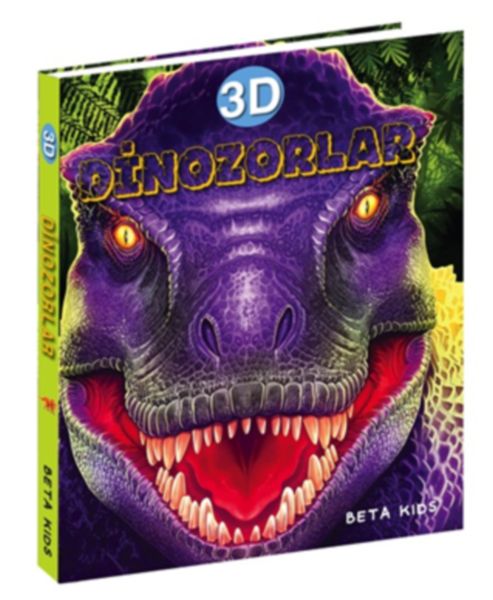 Dinozorlar 3D Ciltli