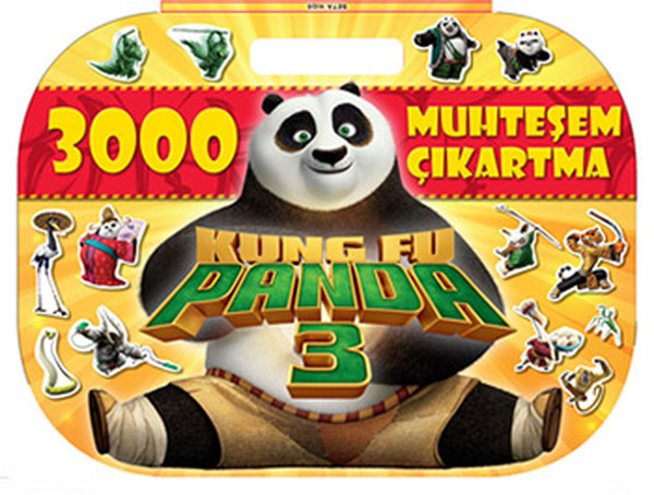 Kung Fu Panda 3  3000 Muhteşem Çıkartma