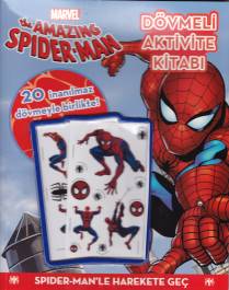 Marvel The Amazing SpiderMan Dövmeli Aktivite Kitabı