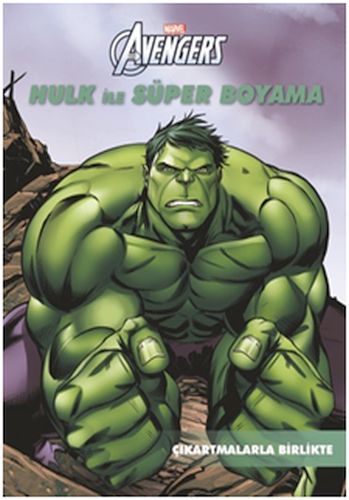 Marvel  Hulk ile Süper Boyama