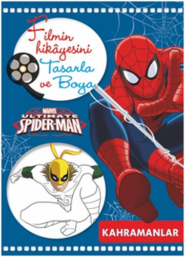 Marvel Ultimate SpiderMan Filmin Hikayesini Tasarla ve Boya