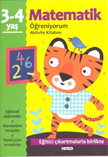 Aktivite Kitabım  Matematik Öğreniyorum 34 Yaş