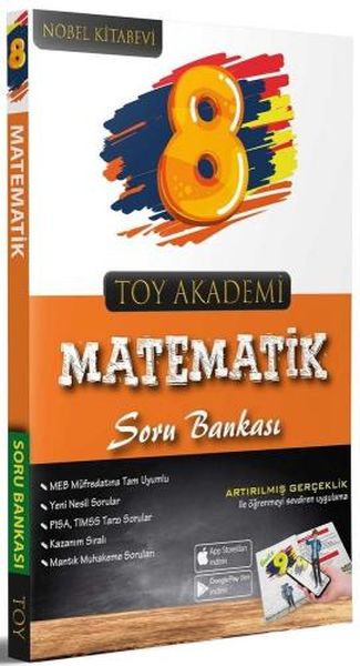 Toy Akademi 8Sınıf Matematik Soru Bankası Yeni