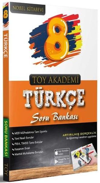 Toy Akademi 8Sınıf Türkçe Soru Bankası Yeni