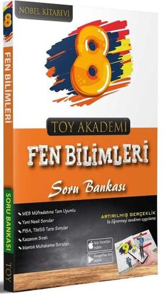 Toy Akademi 8Sınıf Fen Bilimleri Soru Bankası Yeni