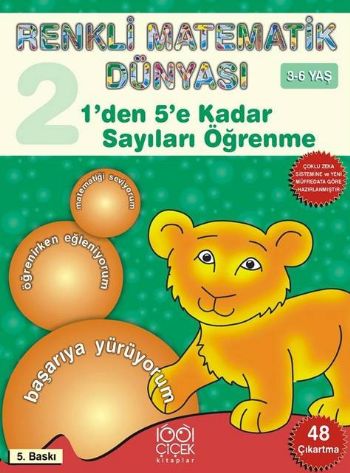 1den 5e Kadar Sayıları Öğrenme  Renkli Matematik Dünyası 2 Kitap