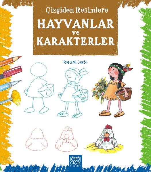 Çizgiden Resimlere  Hayvanlar ve Karakterler