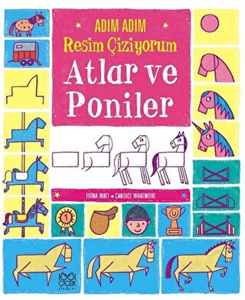 Adım Adım Resim Çiziyorum Atlar ve Poniler