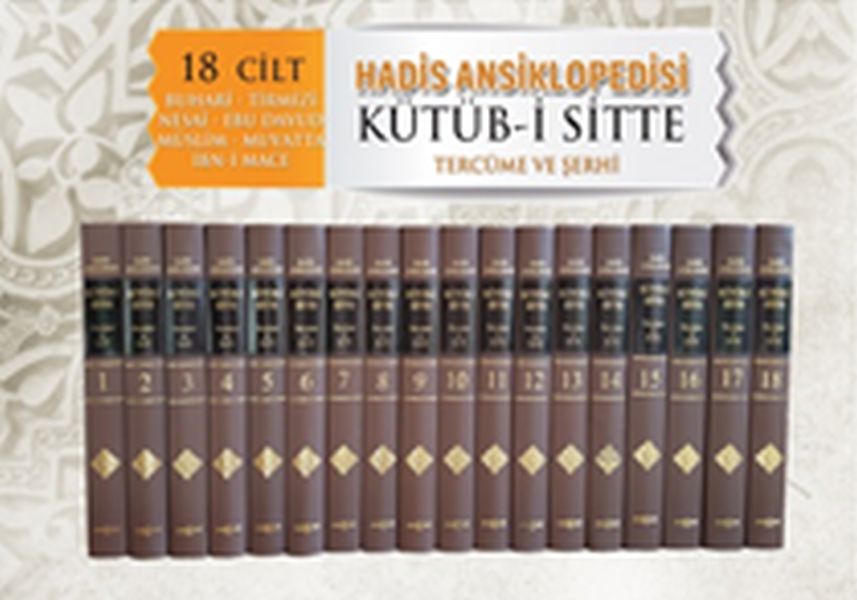 Hadis Ansiklopedisi Kütübi Sitte  18 Cilt Takım