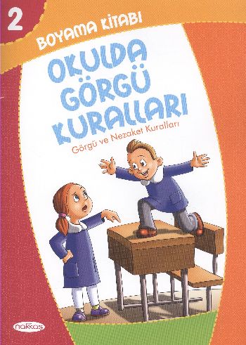 Boyama Kitabı 2  Okulda Görgü Kuralları